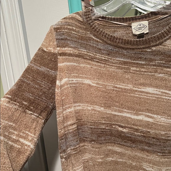 St. John's Bay Brown Sweater - Picture 6 of 10